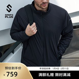 SANFO PLUS轻量保暖防风棉服暗夜P棉夹克二代-21091