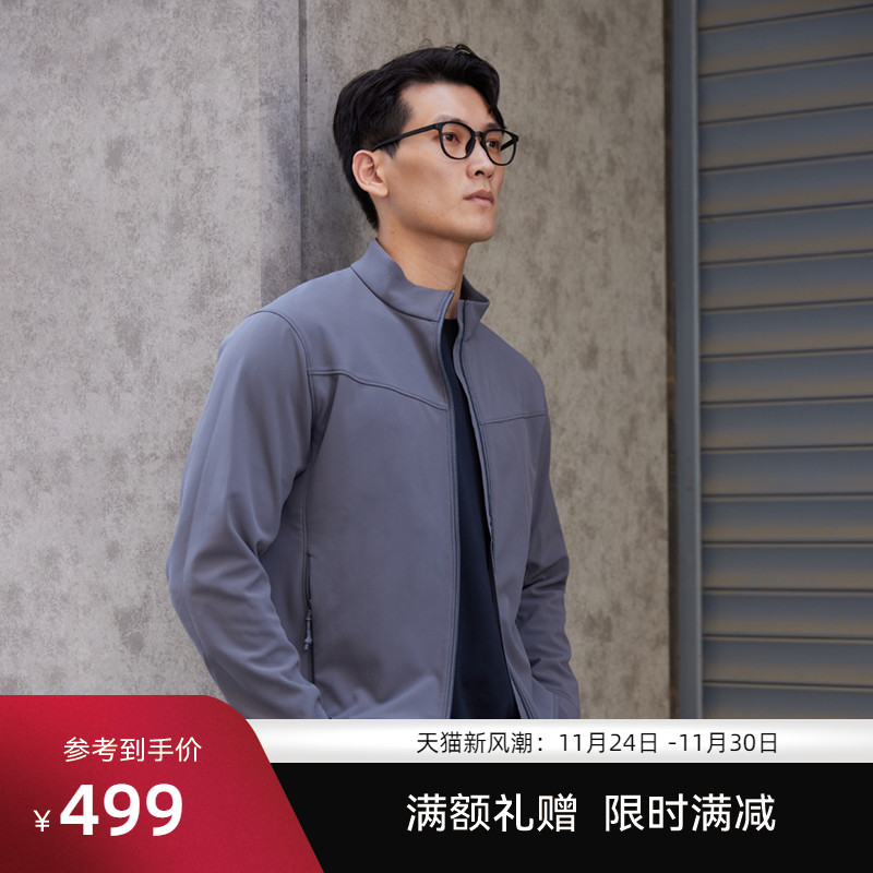 SANFOPLUS加绒软壳立领