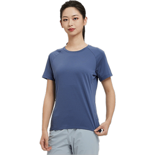 SANFO PLUS女子跑步健身流星轻量速干短袖T恤衫23013