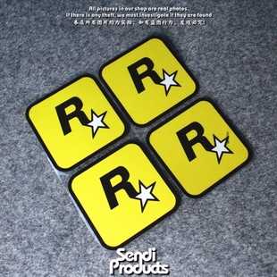 湾岸车贴划痕遮挡防水R星游戏竞技反光贴纸汽车改装个性装饰贴花