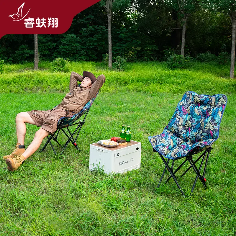 加厚折叠椅户外露营椅子