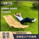 双希加棉月亮椅四档调节可折叠椅户外露营便携午休可坐可躺椅子