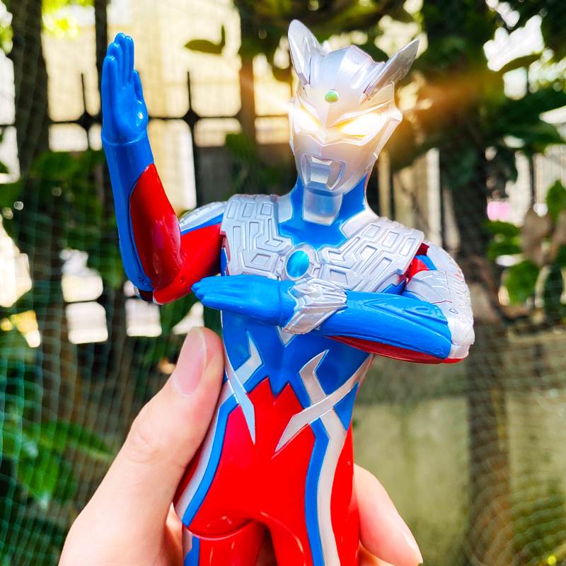 。赛罗奥特曼男孩关节可动人偶大号模型银河软胶正版玩偶手办的玩