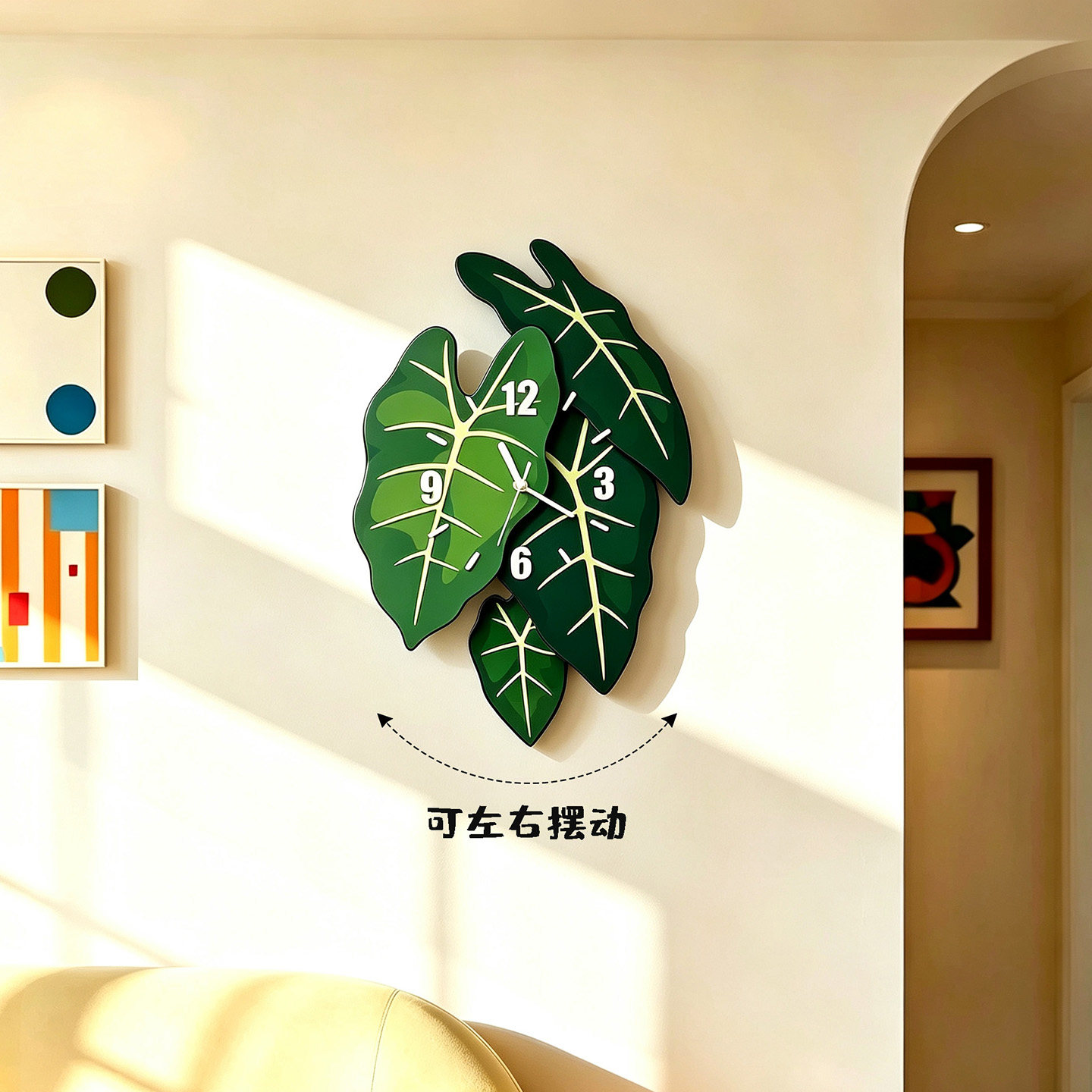 热带绿叶植物静音热带绿植物静音