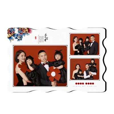 全家福相框定制洗照片做成相框