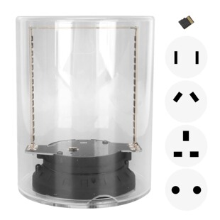 3D Hologram Fan 3.9inch Diameter WiFi APP 3D Advertising