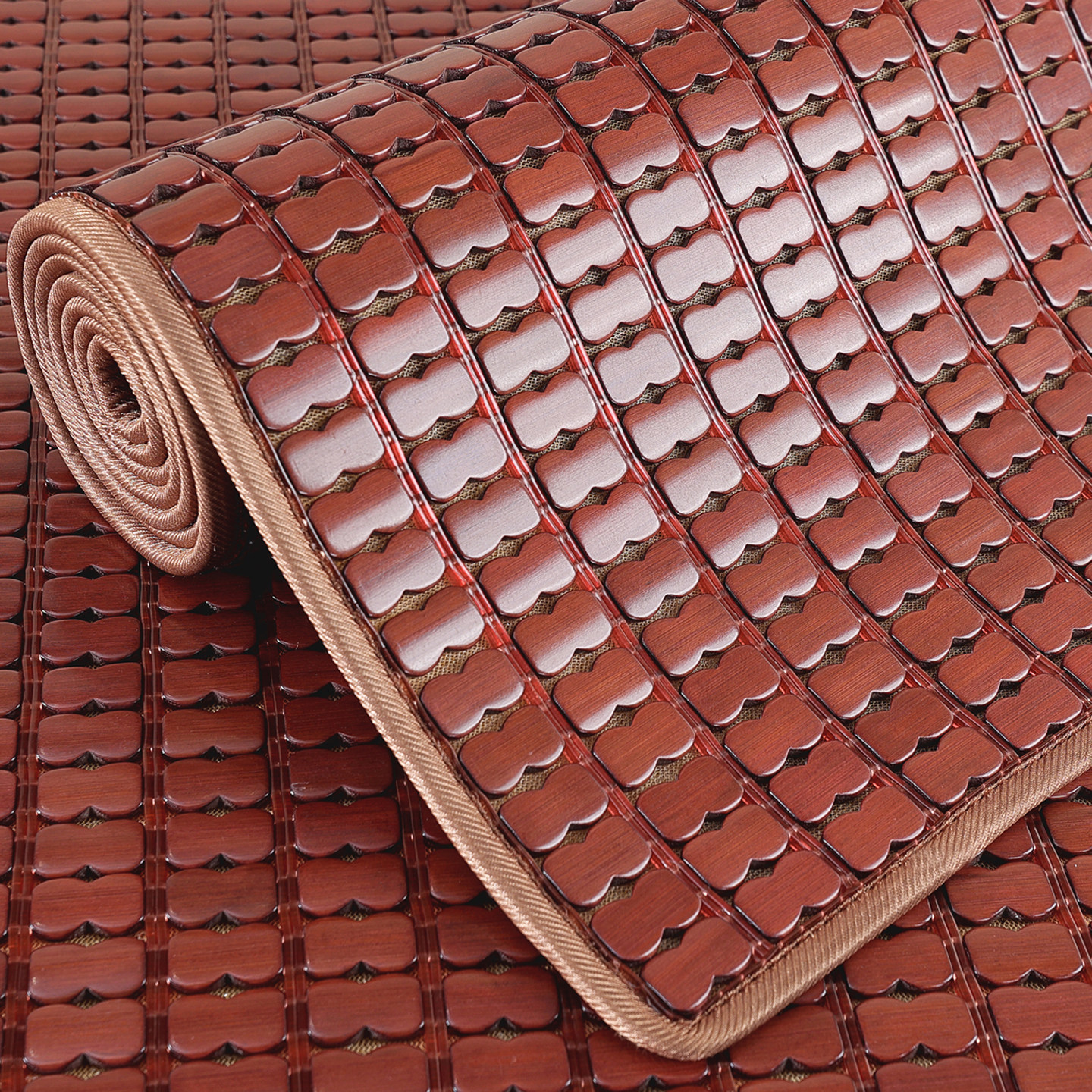 夏季沙发垫麻将凉席坐垫夏天款防滑实木沙发竹席凉垫子套罩巾定做