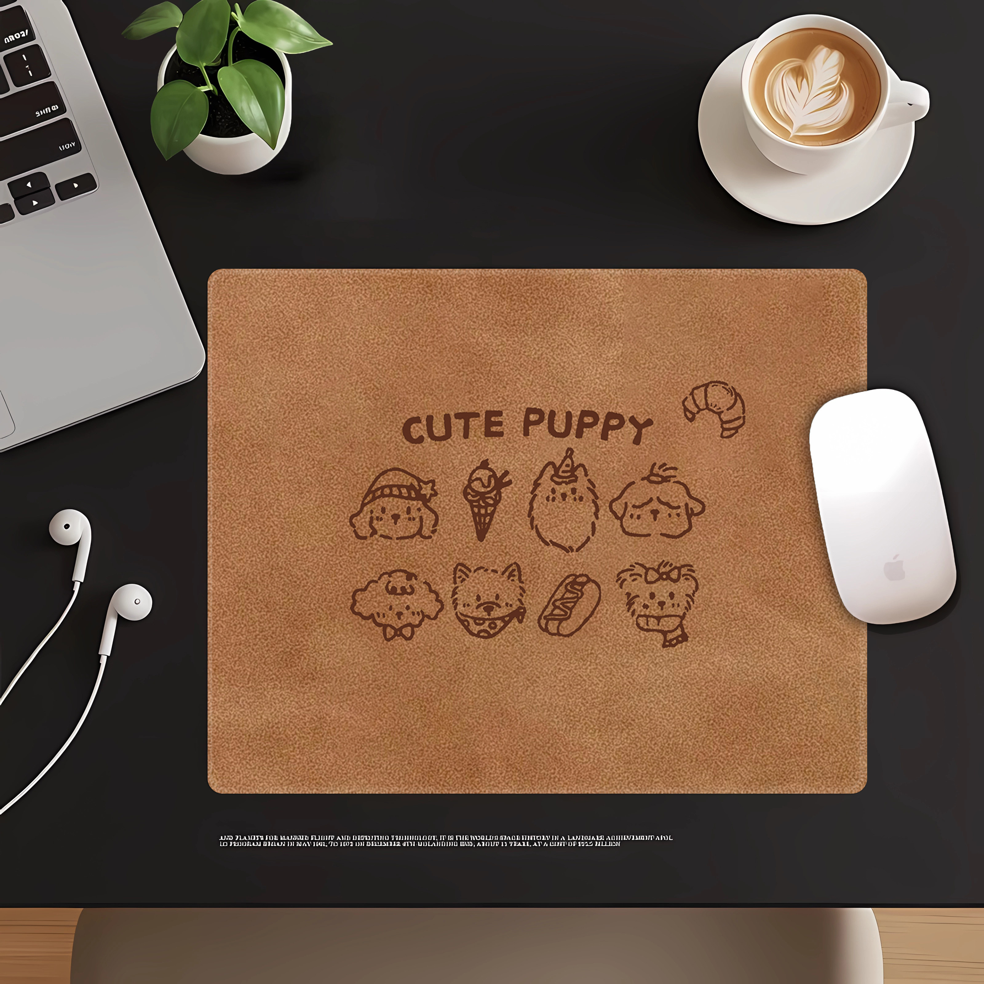 鼠标垫子女生高颜值办公室小号滑鼠垫可爱棕色动物笔记本电脑桌垫,电脑硬件/显示器/电脑周边,鼠标垫/贴/腕垫,淘宝优惠券,粉丝福利购,淘宝优惠卷