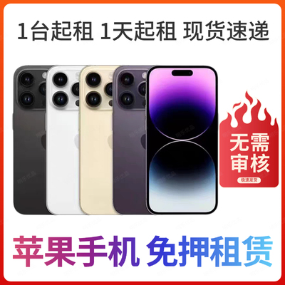 苹果手机租借iphone14/15/16/17pro max租赁短租拍照学生北京闪送