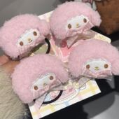 小清piano小羊毛茸茸新学发圈头绳可爱发夹生发饰发卡