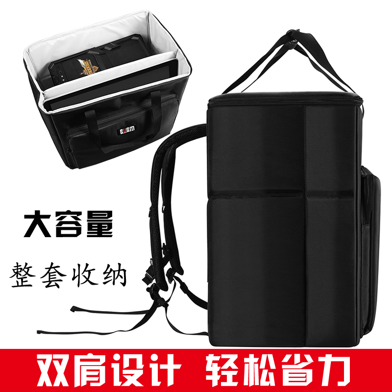 bubm双肩背包带轮子携带电脑包图片
