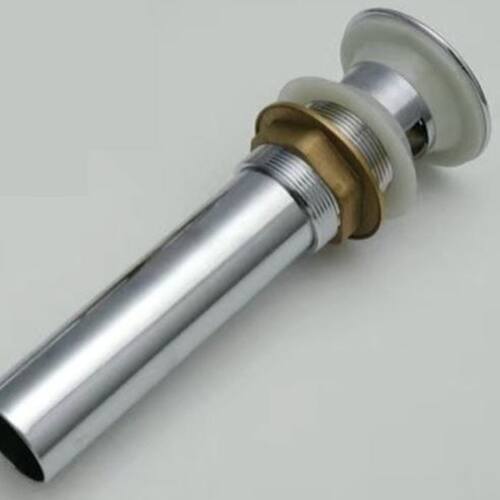 面盆不锈钢下水器防堵有无溢水口直漏式公共场所用面盆洗手盆19孔