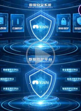 科技安全数据加密防护分类展示结构图互联网络信息金融系统AE模板