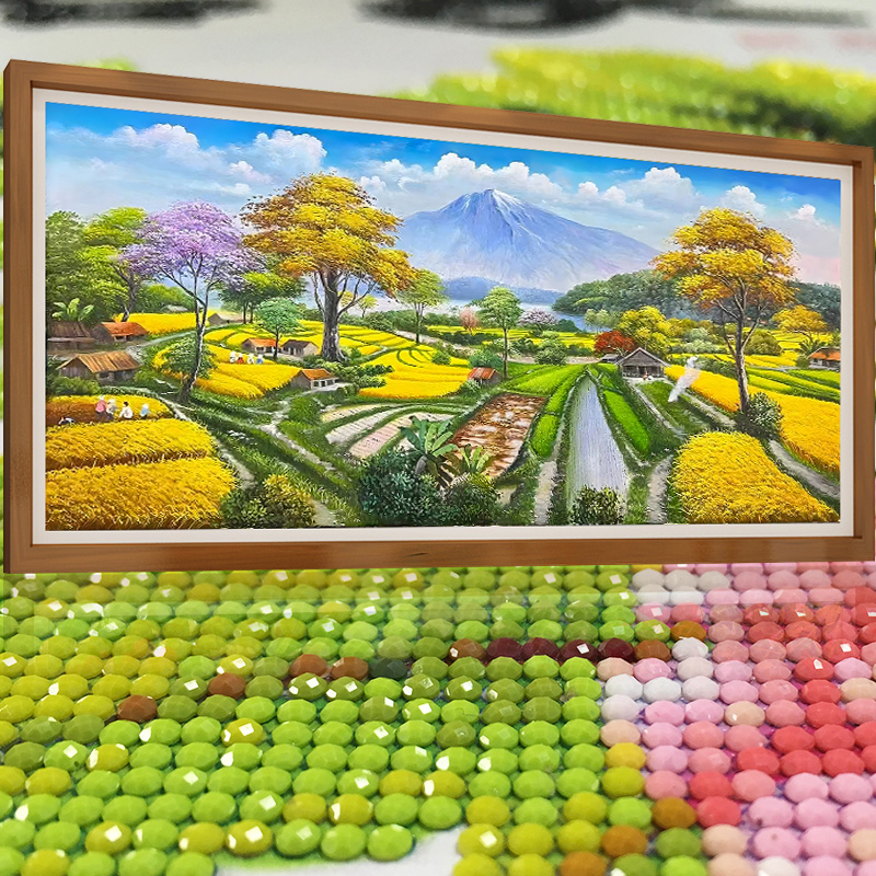风景2025新款5D水晶钻石画手工di