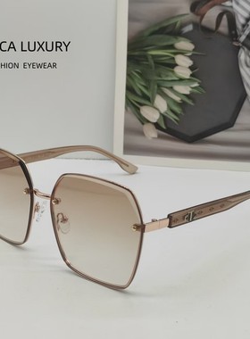ANICALUXURY男女切边百搭墨镜