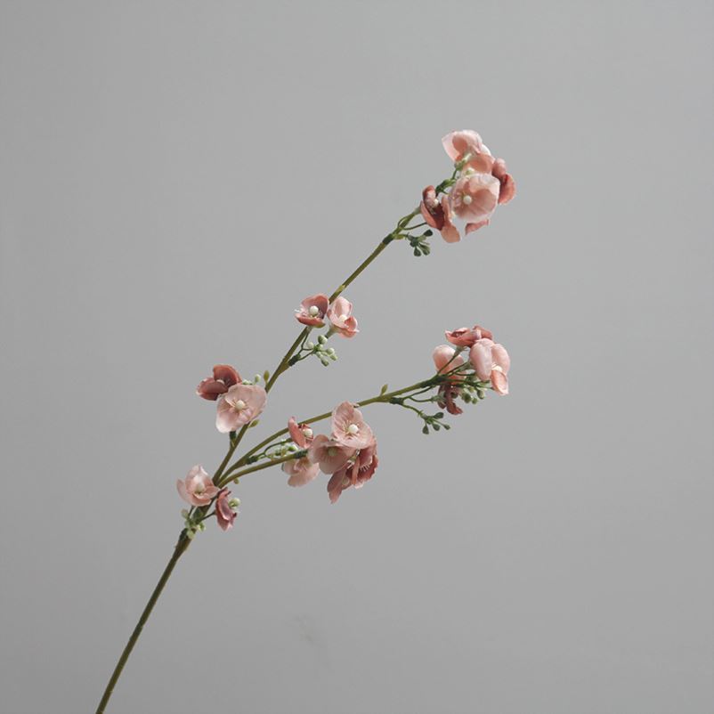 家居装饰仿真花店面装饰摆件绢花田园文艺多彩假花摄影道具豆瓣花