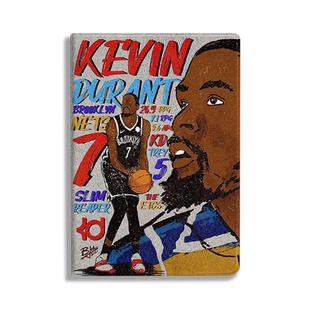 球星杜兰特适用华为MatePad 11保护壳M6平板10.4寸保护套油画Pro10.8寸荣耀平板7畅享平板2 10.1寸v6m5带笔槽