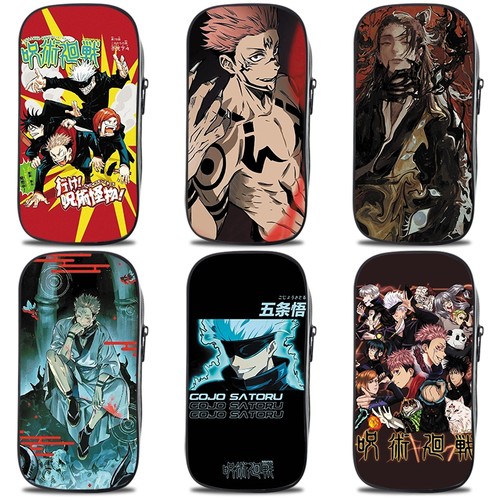 日系咒术回战帆布多功能笔袋