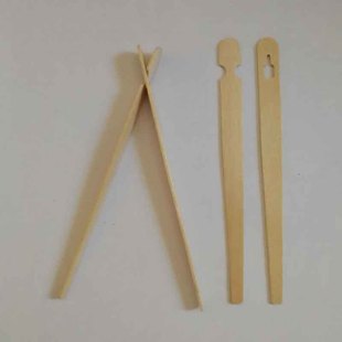 欧洲人用的筷子老外国人一次性美国寿司筷扁食物夹神器扁糕点欧式