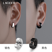 LNIEER无耳洞耳夹男耳骨夹男生男士 高级感耳钉耳扣耳环无洞耳饰女
