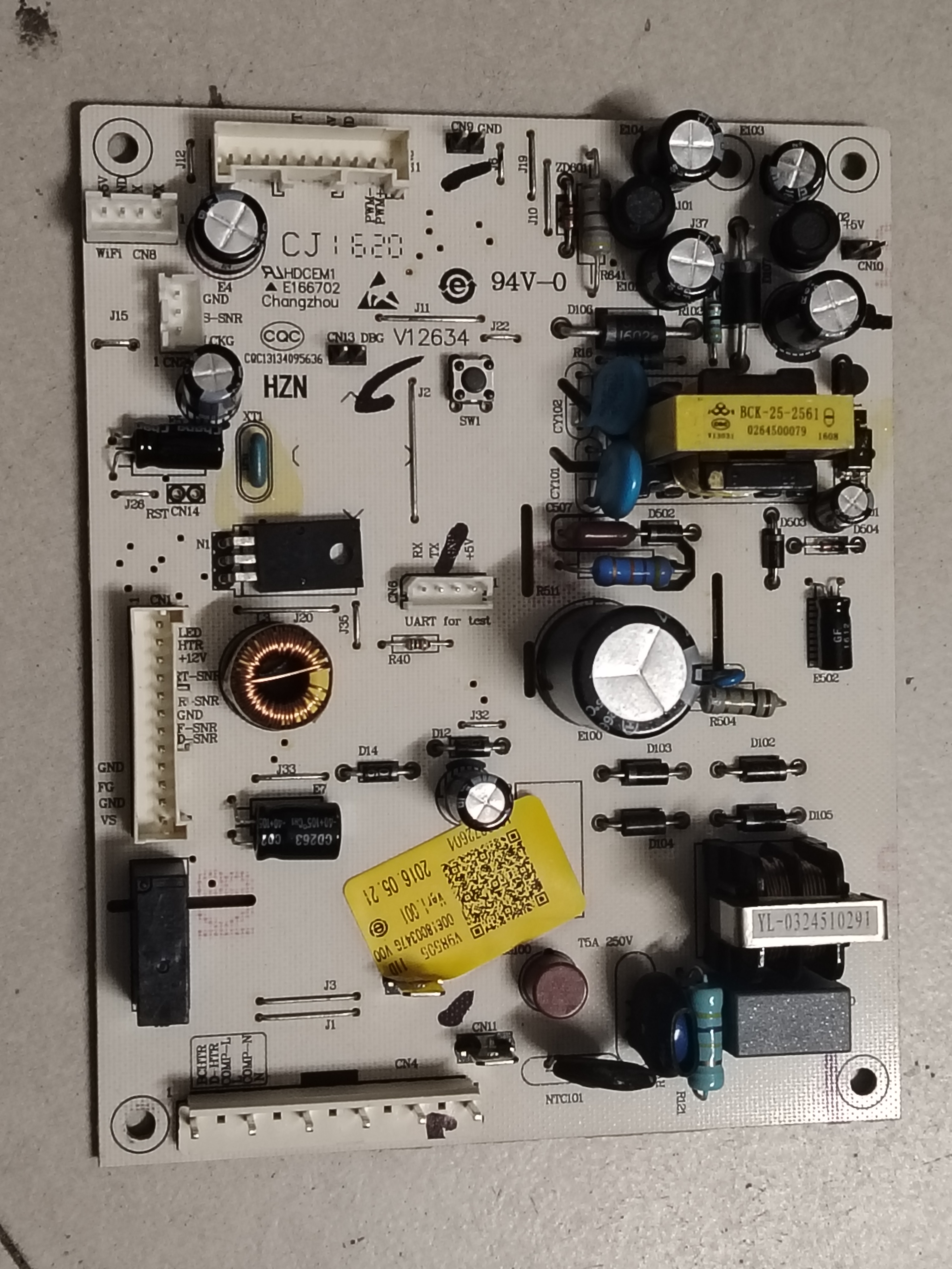 0061800347G适用海尔冰箱电脑板主板电源板BCD-260WDBD/WDGH/WDGW