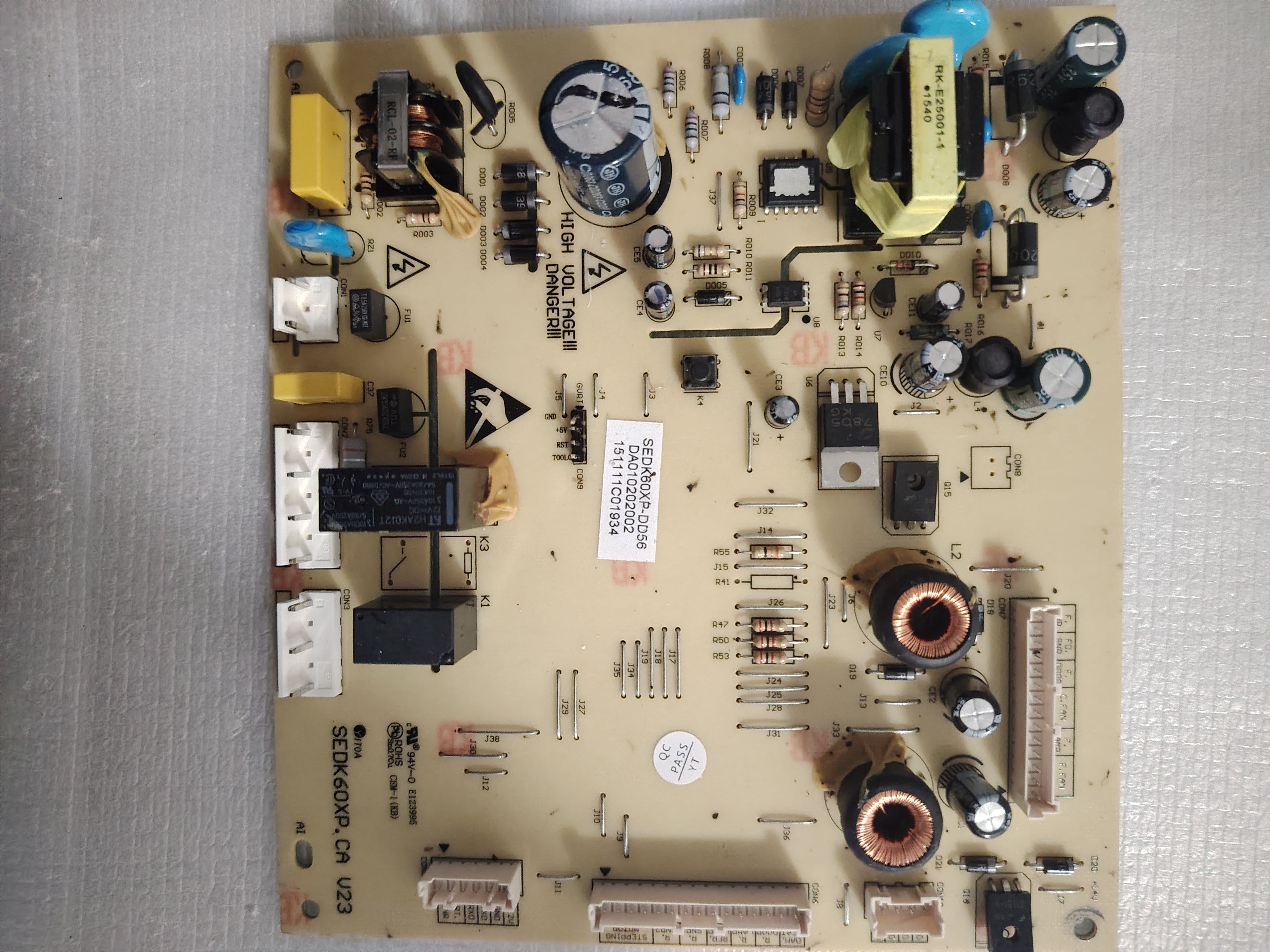 美菱冰箱控制板SEDK60XP-60FD 电脑板 SEDK60XP.CA V23