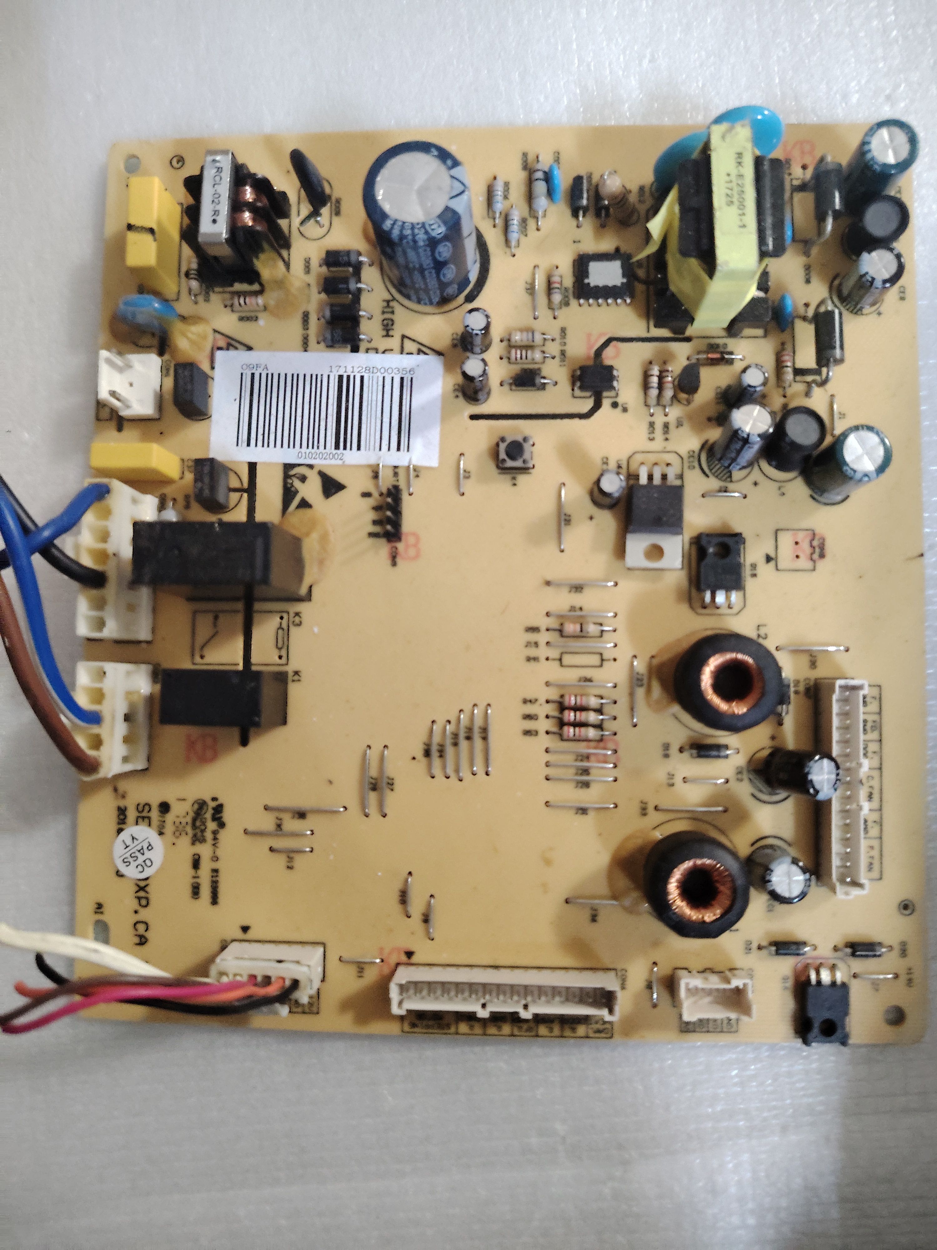 适用美菱冰箱BCD-518WEC 603WECX主板 电脑板 DA010202002电源板