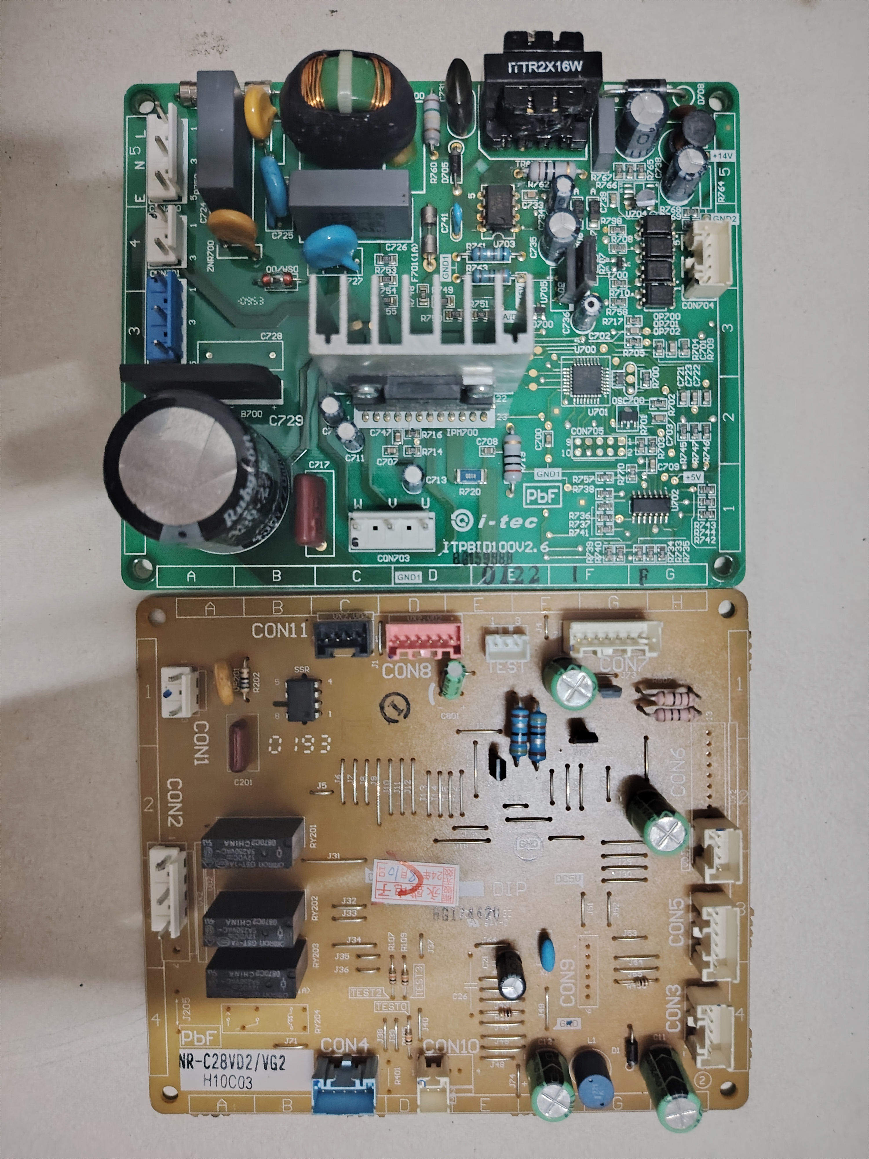原装松下冰箱NR-C23VG1 BCD-226WGAC变频板驱动板ITPBID100V2.6