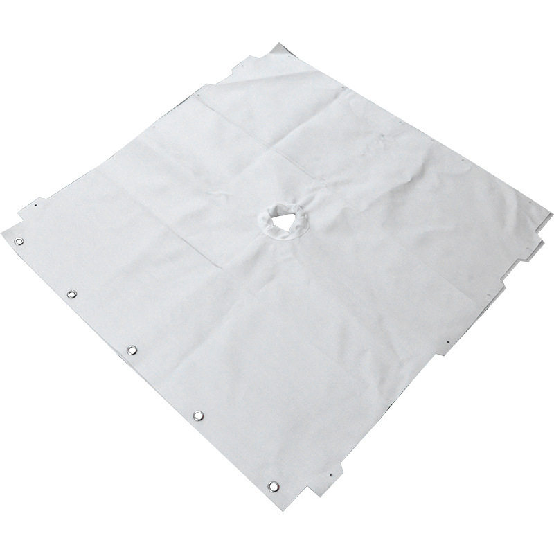 压滤机滤布 耐高温斜纹复丝滤布 空气过滤双层织过滤材料