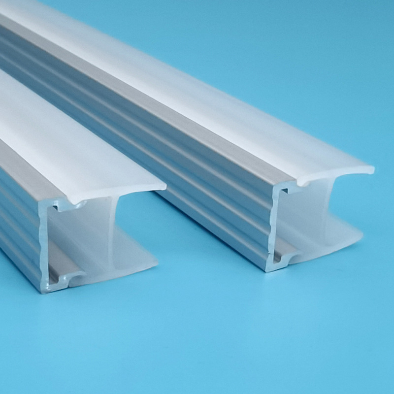 LED线条灯铝合金灯槽玻璃层板卡槽灯H型玻璃线条灯饰发光嵌入式灯