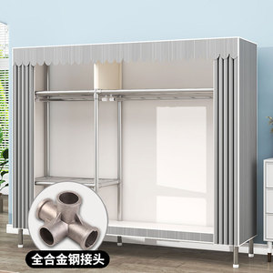衣柜简易组装布衣柜儿童衣橱家用卧室收纳柜小户型出租房用经济型