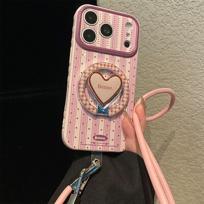 ins风波点条纹适用oppoa6pro手机壳a6max爱心a6i镜面a6gt磁吸a93s支架a58x带a72a32斜挎a96a93挂绳a56大视窗p