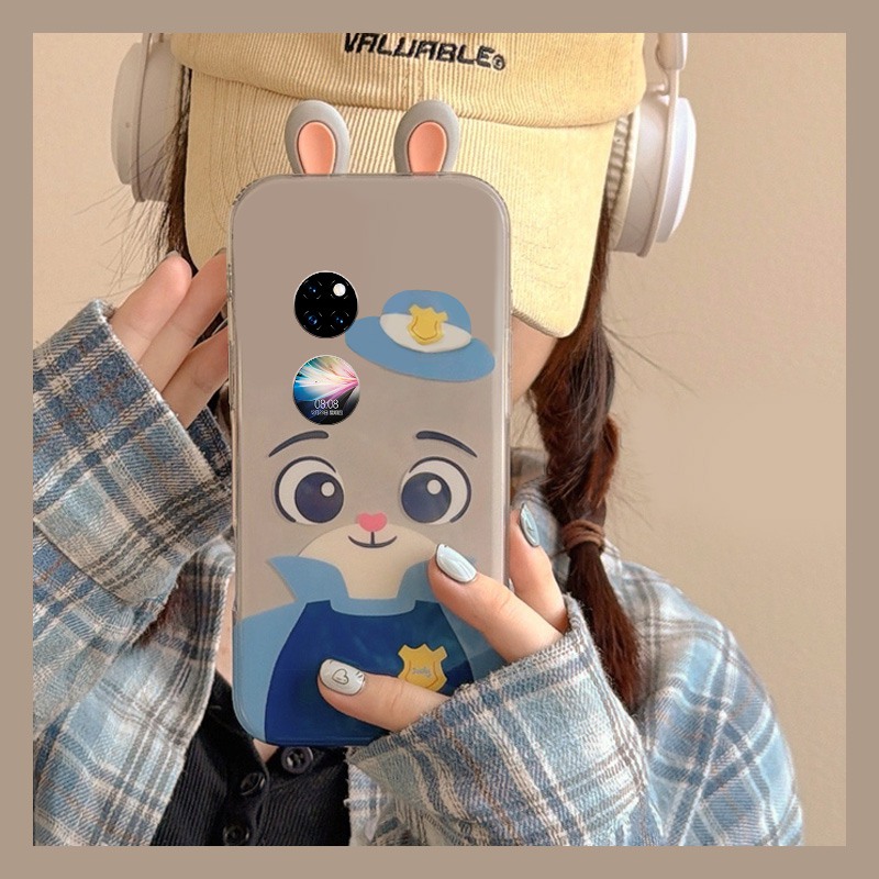 手机壳硅胶疯狂动物城朱迪尼克带