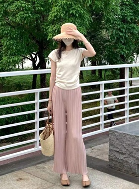 茶系穿搭一整套2024独特气质淑女多巴胺韩剧上衣超好看套装新款夏