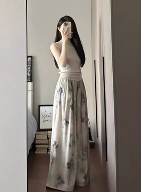 新中式国风套装裤子上衣2024夏季禅意清冷佛系清冷高级感两件套女