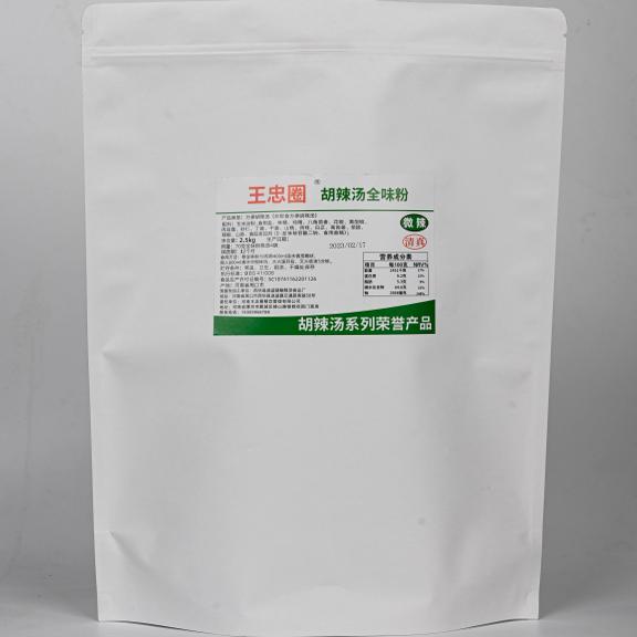 王忠圈商用胡辣汤料逍遥食堂开店清真汤料全味粉尝鲜装