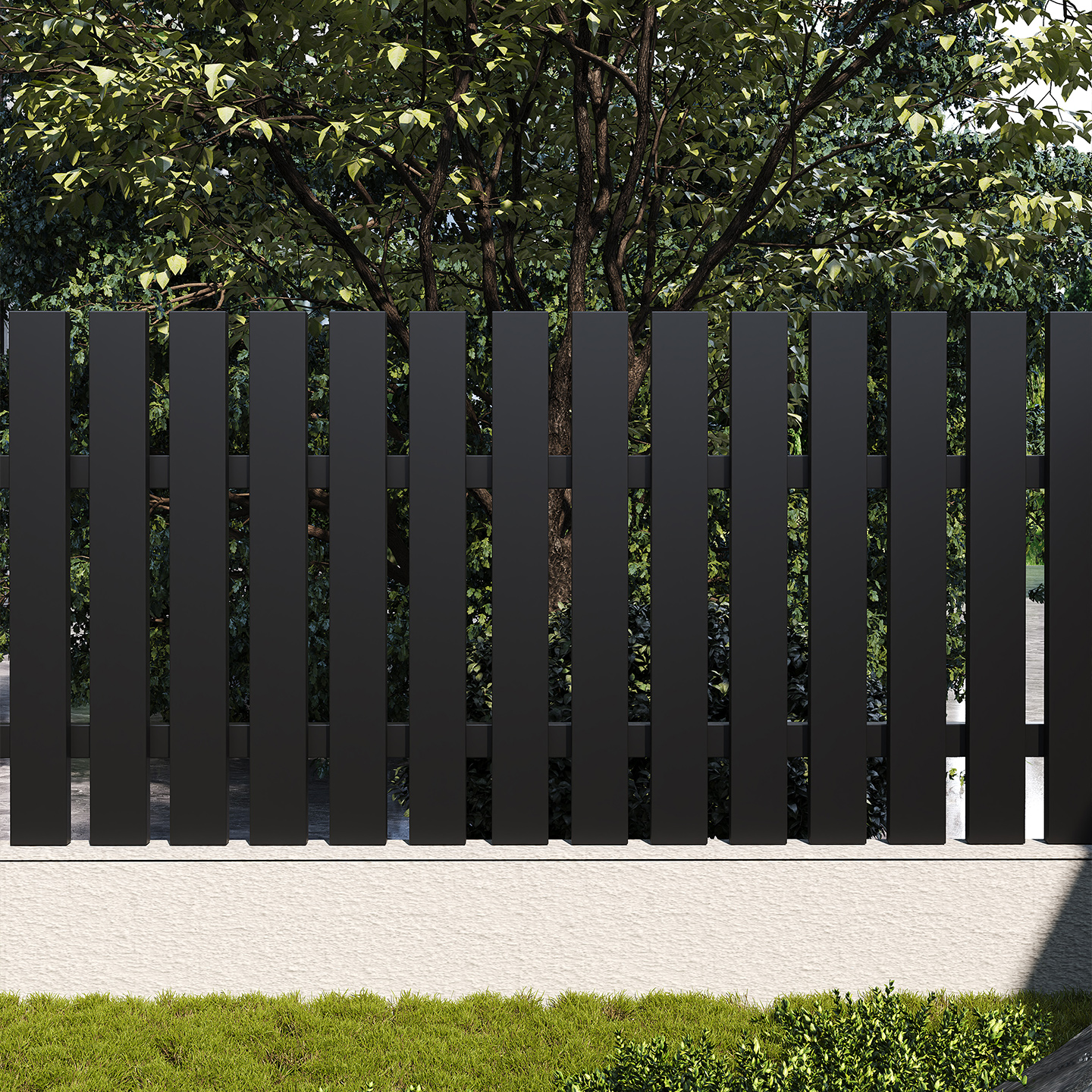 闽固庭铝合金庭院围栏定制