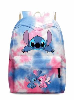 现货当天发货新款史迪仔小学生书包儿童背包史迪奇stitch双肩包