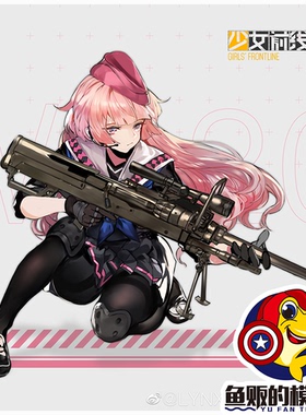 神猫跳动 少女前线 战术人形 NTW-20 狙击步枪 机娘 布衣可动人偶