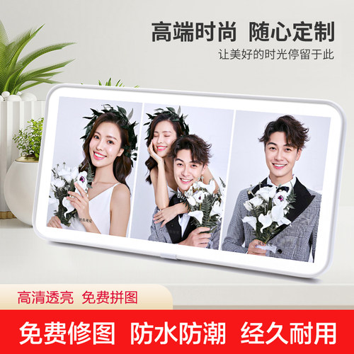摆台照片定制创意挂墙防水防污