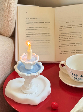赤雅韵坊爱心许愿池香薰蜡烛家居香氛家居装饰节日氛围创意礼物