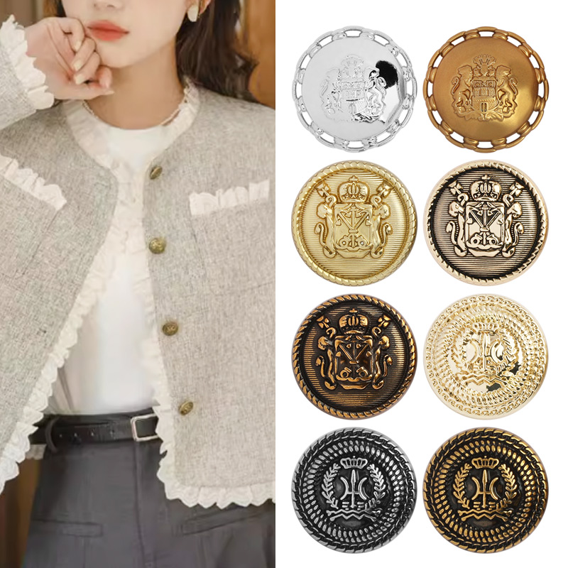 奥拉图纽扣英伦风大衣西装外套