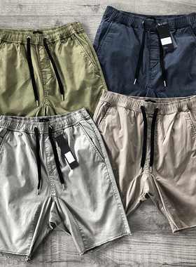 JOGGER之王ZANEROBE经典SURESHOT散边设计水洗弹力CHINO短裤男