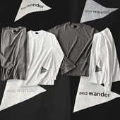 日本都市户外AW旗帜LOGO运动机能速干排汗保暖长袖 T恤卫衣24秋冬