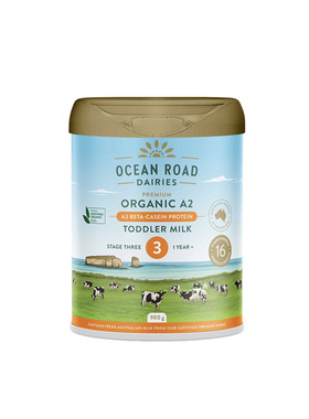 OCEAN ROAD DAIRIES大洋路 有机A2婴幼儿奶粉3段 900g 单罐&多罐