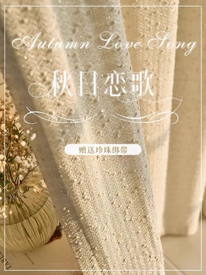 香风纱帘透光不透人法式