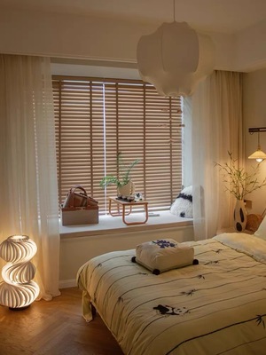 法式古风奶油色高级感亚麻透光不透人纱帘客厅阳台衣帽间窗帘隔断