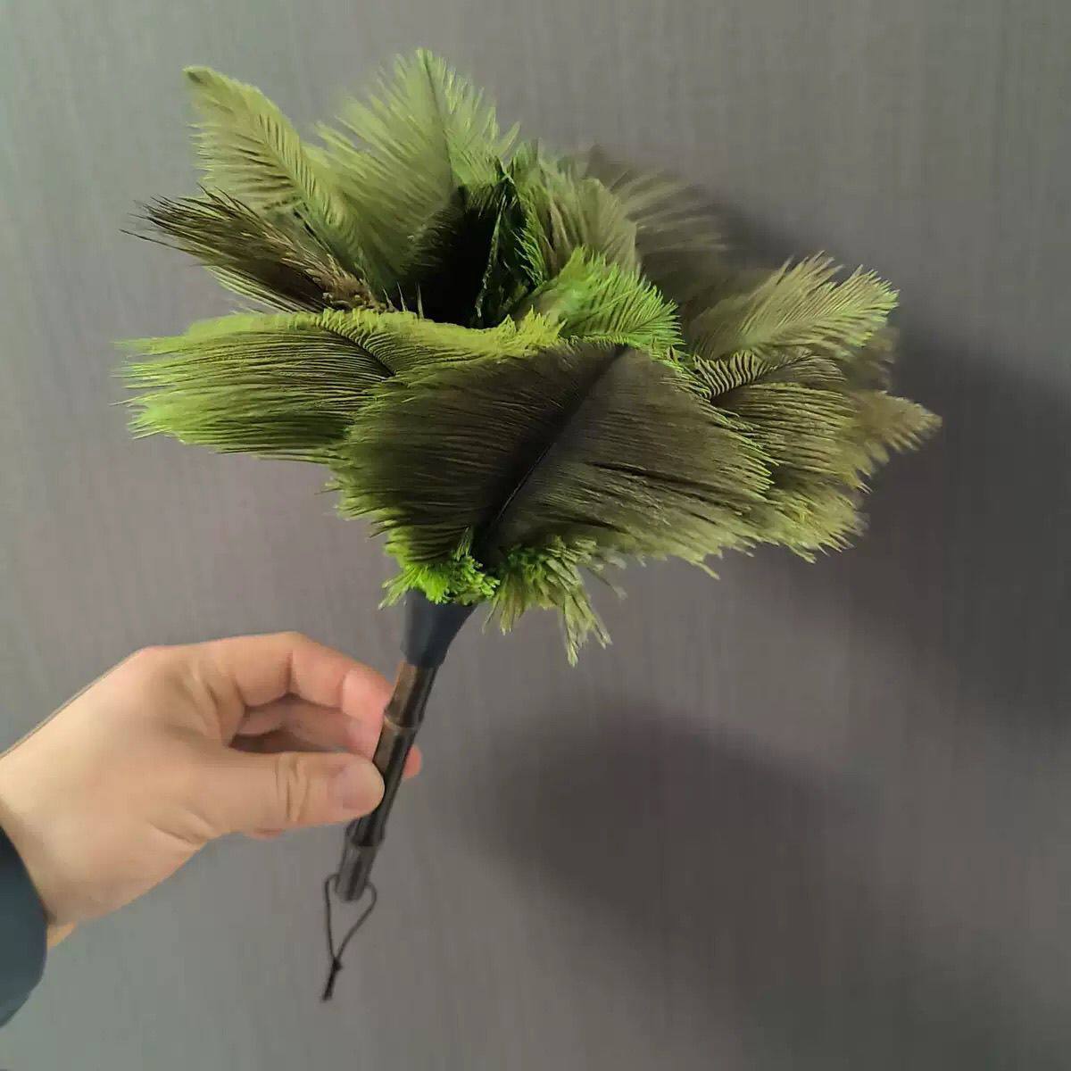 小号鸵鸟毛掸子家用除尘