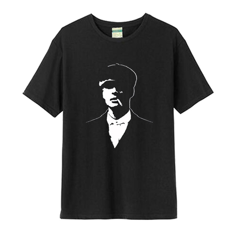 Peaky Blinders浴血黑帮 Shelby剃刀党谢尔比短袖T恤纯棉衣服半袖