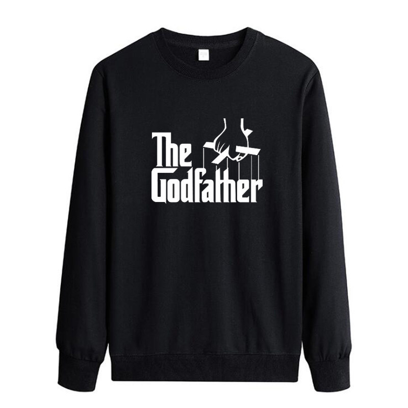 马龙白兰度 阿尔帕西诺 教父 The Godfather长袖卫衣男女加绒衣服
